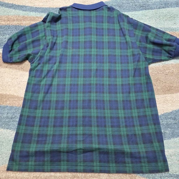 Jimmy Hume Muirfield 1744 Polo XXL Black Watch Plaid Golf Shirt Scotland - Picture 3 of 8